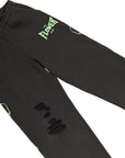 THE FLOWER ROOM STRAIGHT-LEG PANTS(DISTRESSED)