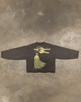 CHATEAU VINTAGE GREY CREWNECK(DISTRESSED)