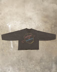 CHATEAU VINTAGE GREY CREWNECK(DISTRESSED)