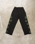 THE FLOWER ROOM STRAIGHT-LEG PANTS(DISTRESSED)