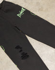 THE FLOWER ROOM STRAIGHT-LEG PANTS(DISTRESSED)