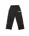 THE FLOWER ROOM STRAIGHT-LEG PANTS(DISTRESSED)
