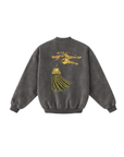 CHATEAU VINTAGE GREY CREWNECK