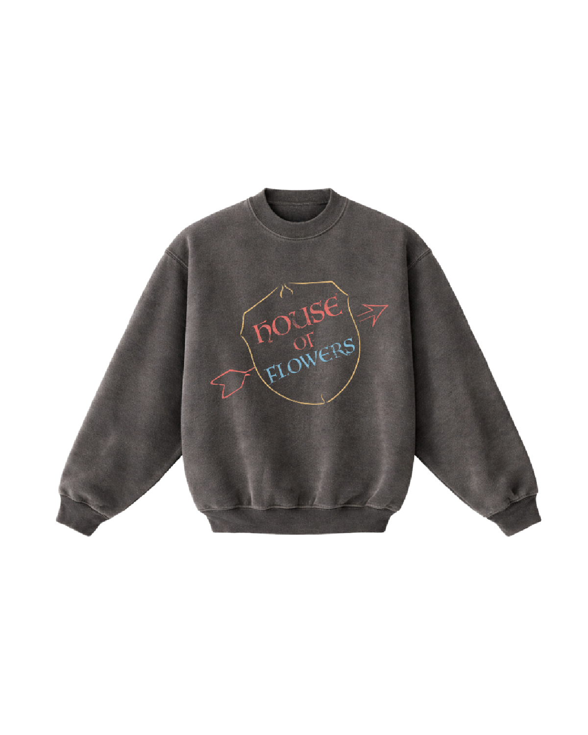 CHATEAU VINTAGE GREY CREWNECK